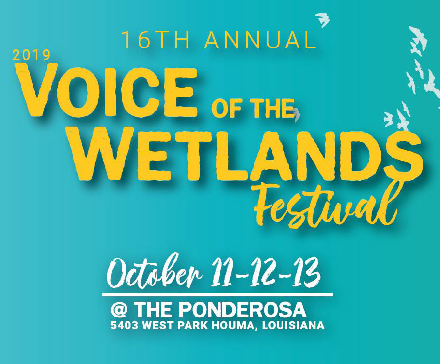2019 Voice of Wetlands Festival Oct 1113, 2019 Tab Benoit